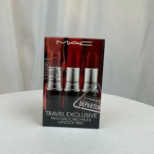 🎉HOST PICK 🎉 MAC - Limited Edition Mochaccino Miles Lipstick Trio NIB.